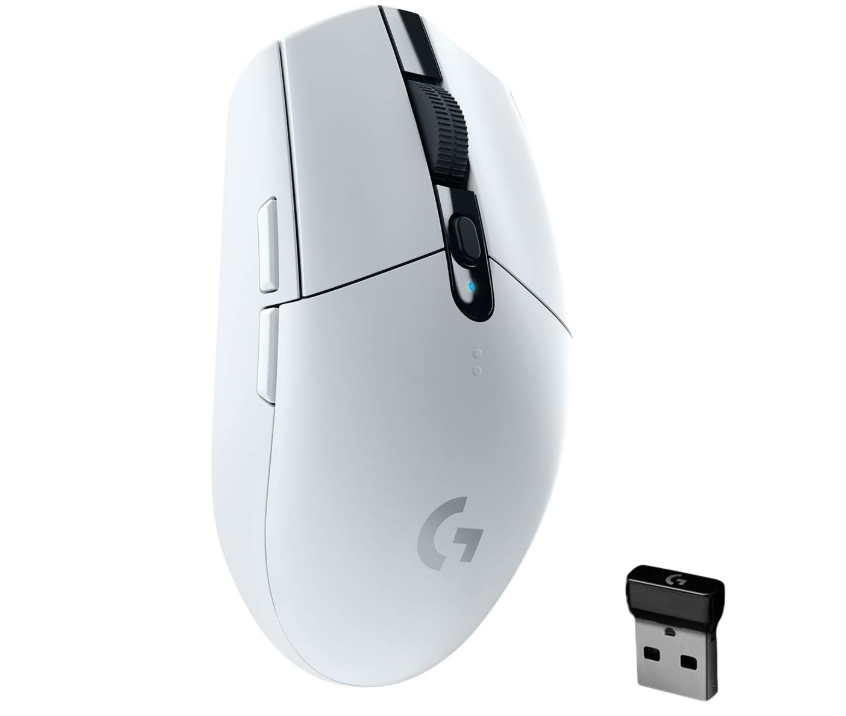 Logitech G305 LIGHTSPEED | Wireless Gaming Mouse | GamingVault — 12K DPI (White)