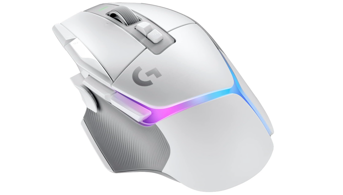 Logitech G502 X Plus | Wireless Gaming Mouse | GamingVault — 25.6K DPI (White)