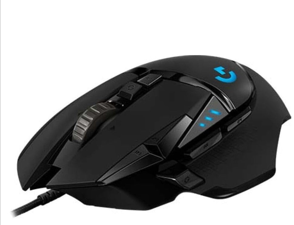 Logitech G502 HERO Gaming Mouse — 25,600 DPI Wired RGB