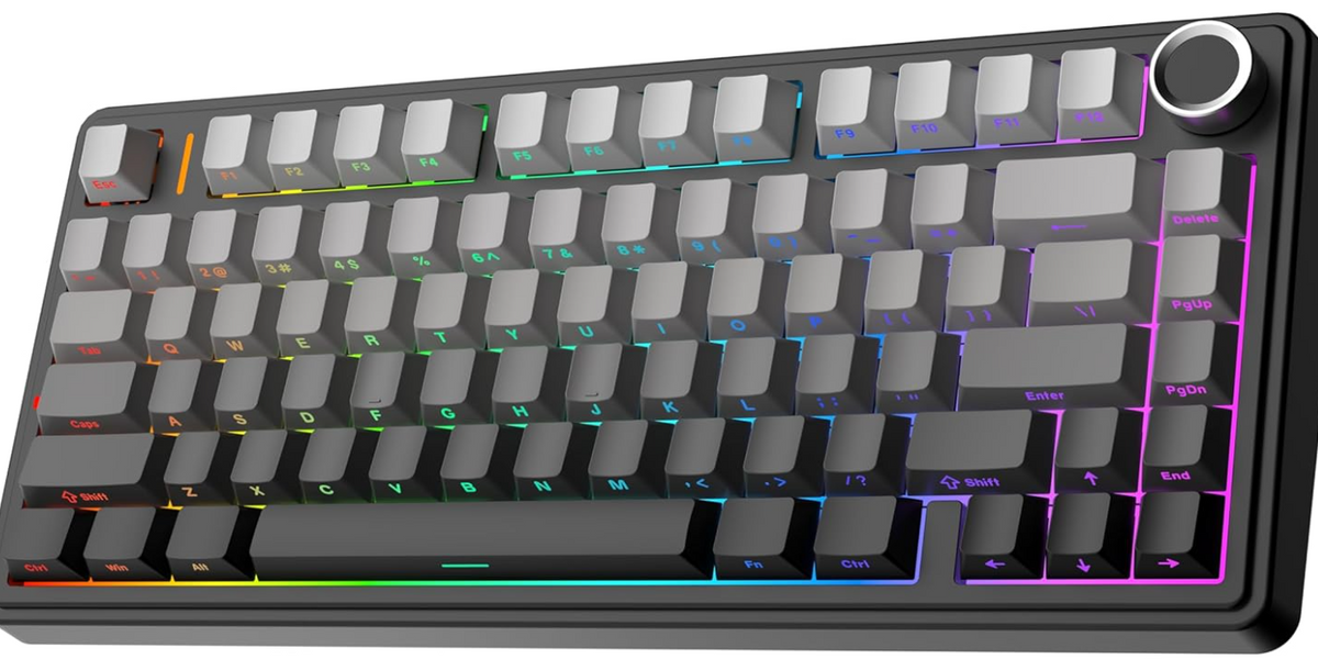 Epomaker x Aula F75 | Wireless Mechanical Gaming Keyboard | Gamingvault Hot-Swappable 75%